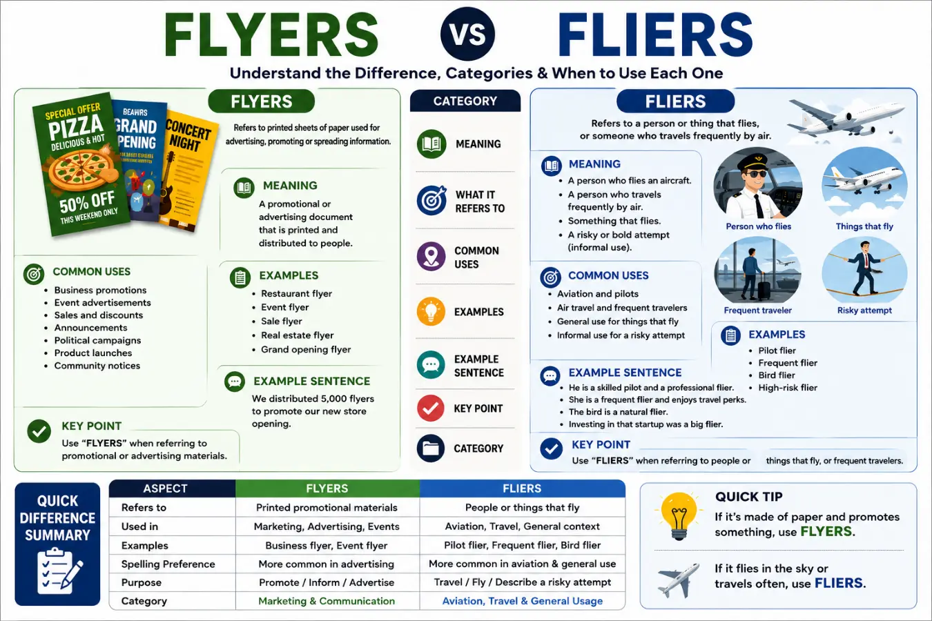 flyers or fliers