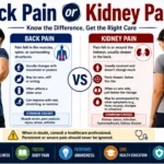 back pain or kidney pain