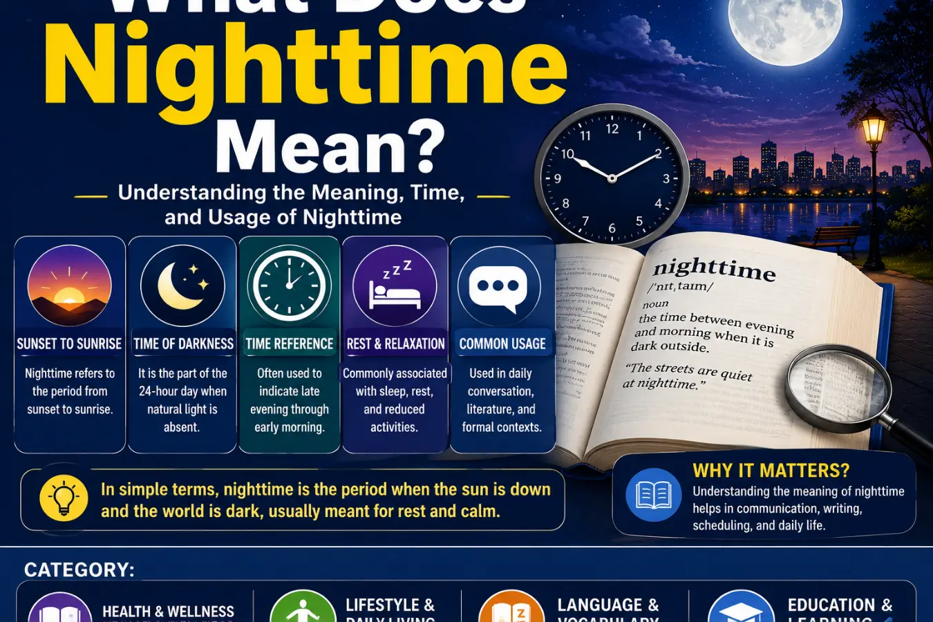 What Does Nighttime Mean?