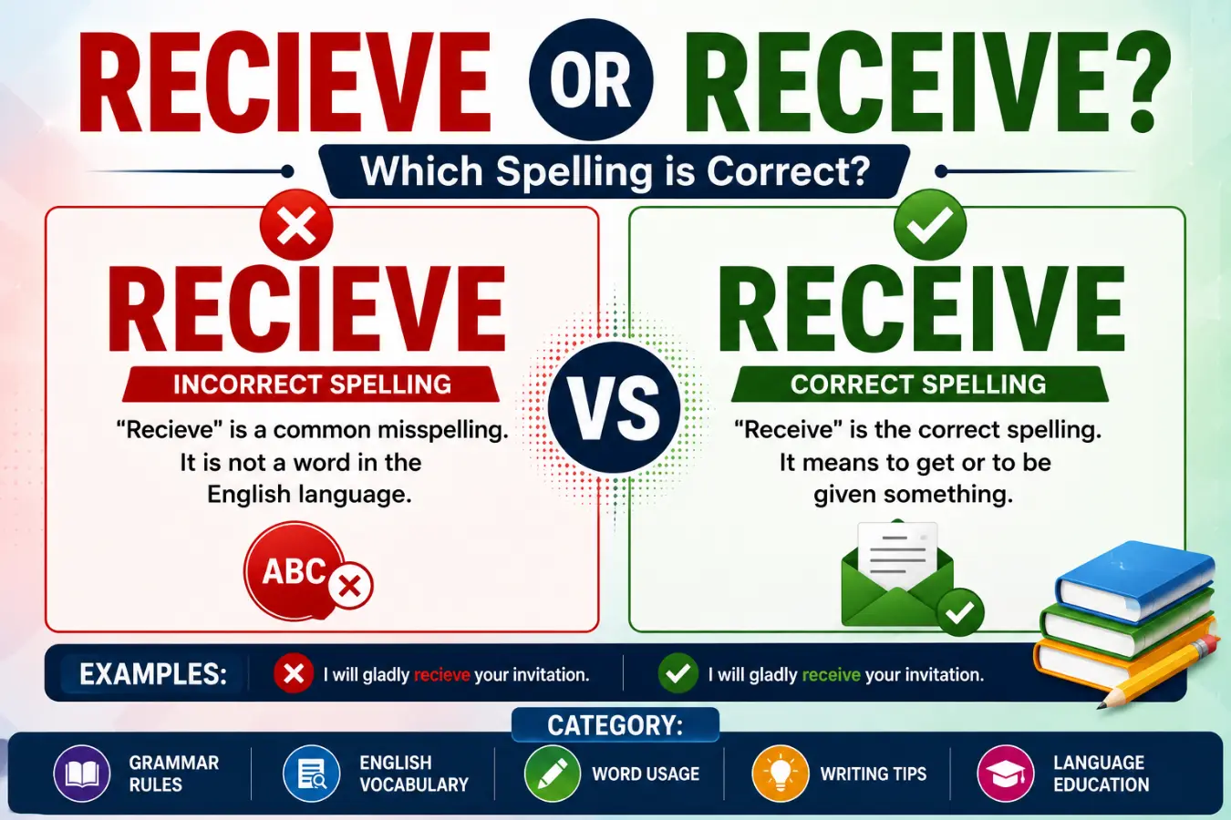 recieve or receive