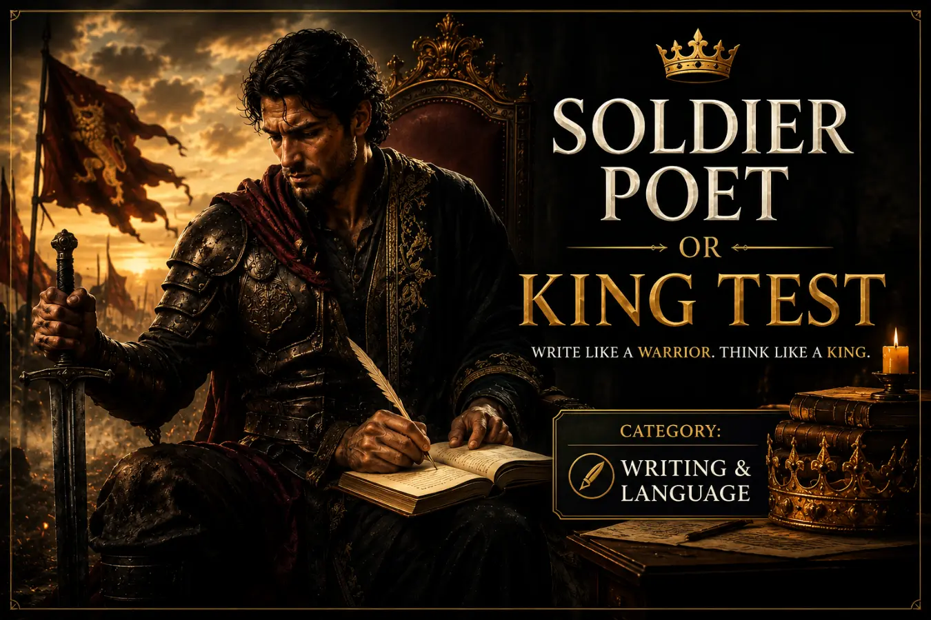soldier poet or king test