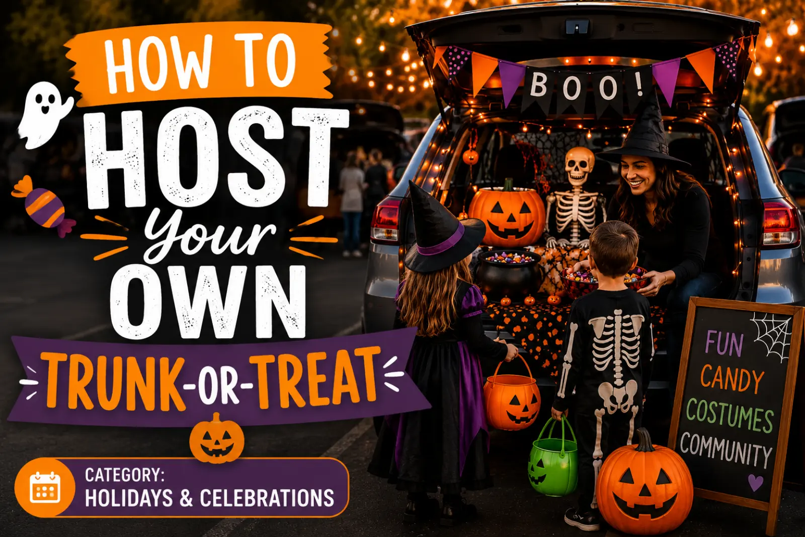 How to Host Your Own Trunk-or-Treat