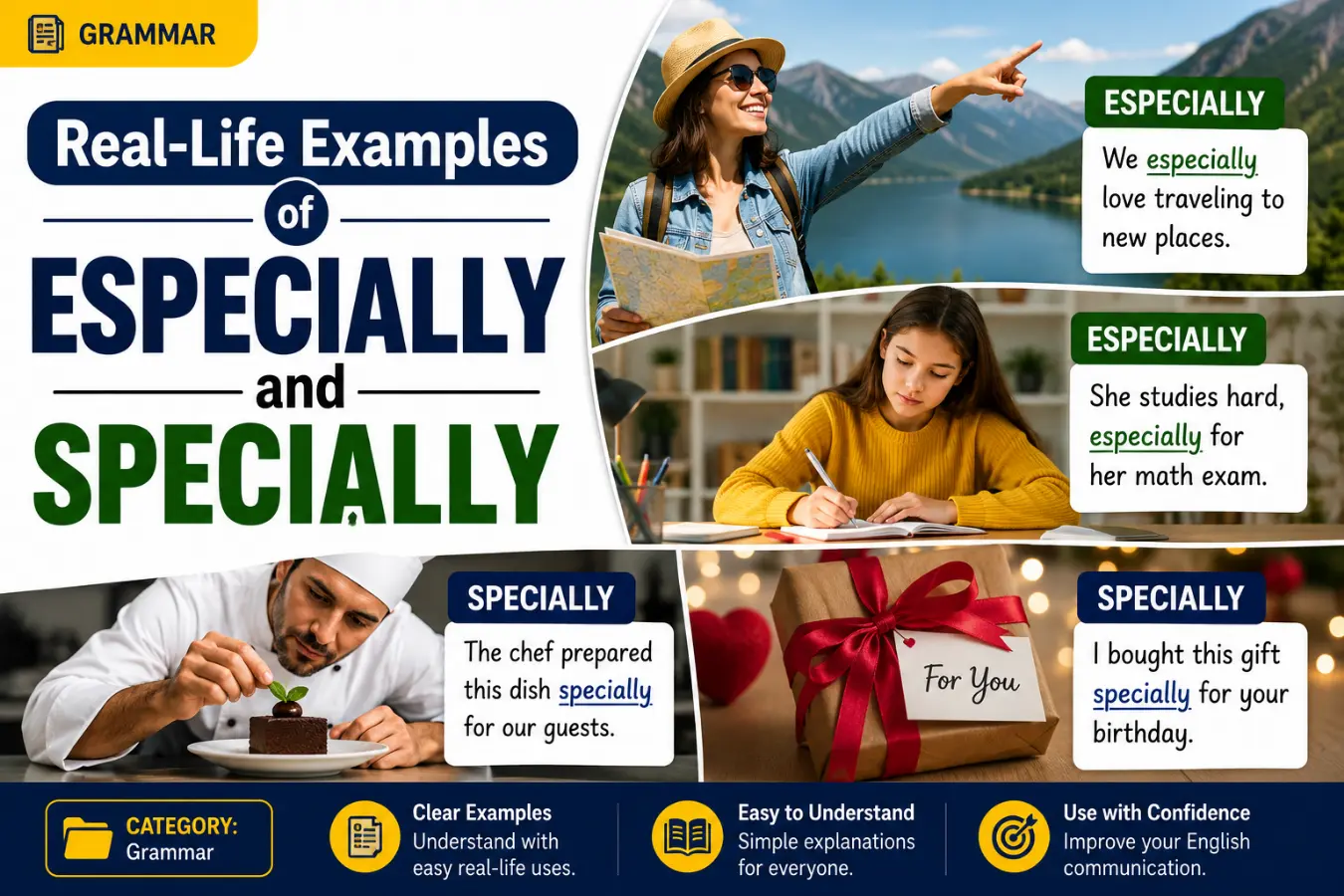 Real-Life Examples of Especially and Specially