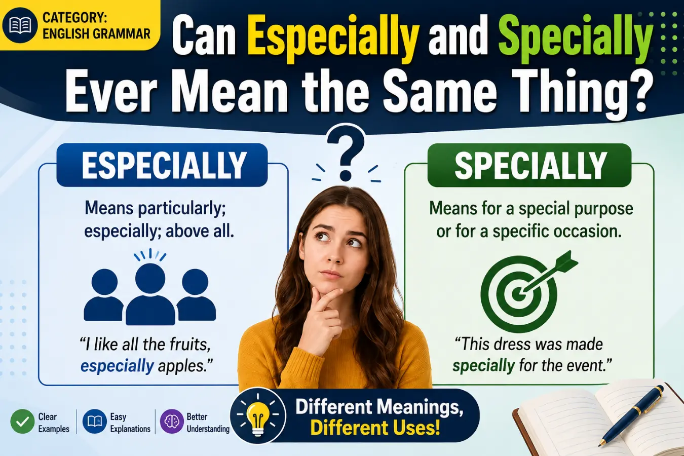 Can Especially and Specially Ever Mean the Same Thing?