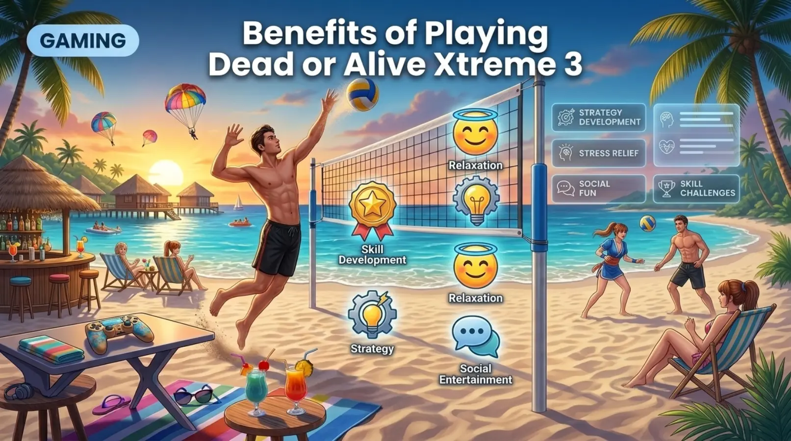 Benefits of Playing Dead or Alive Xtreme 3