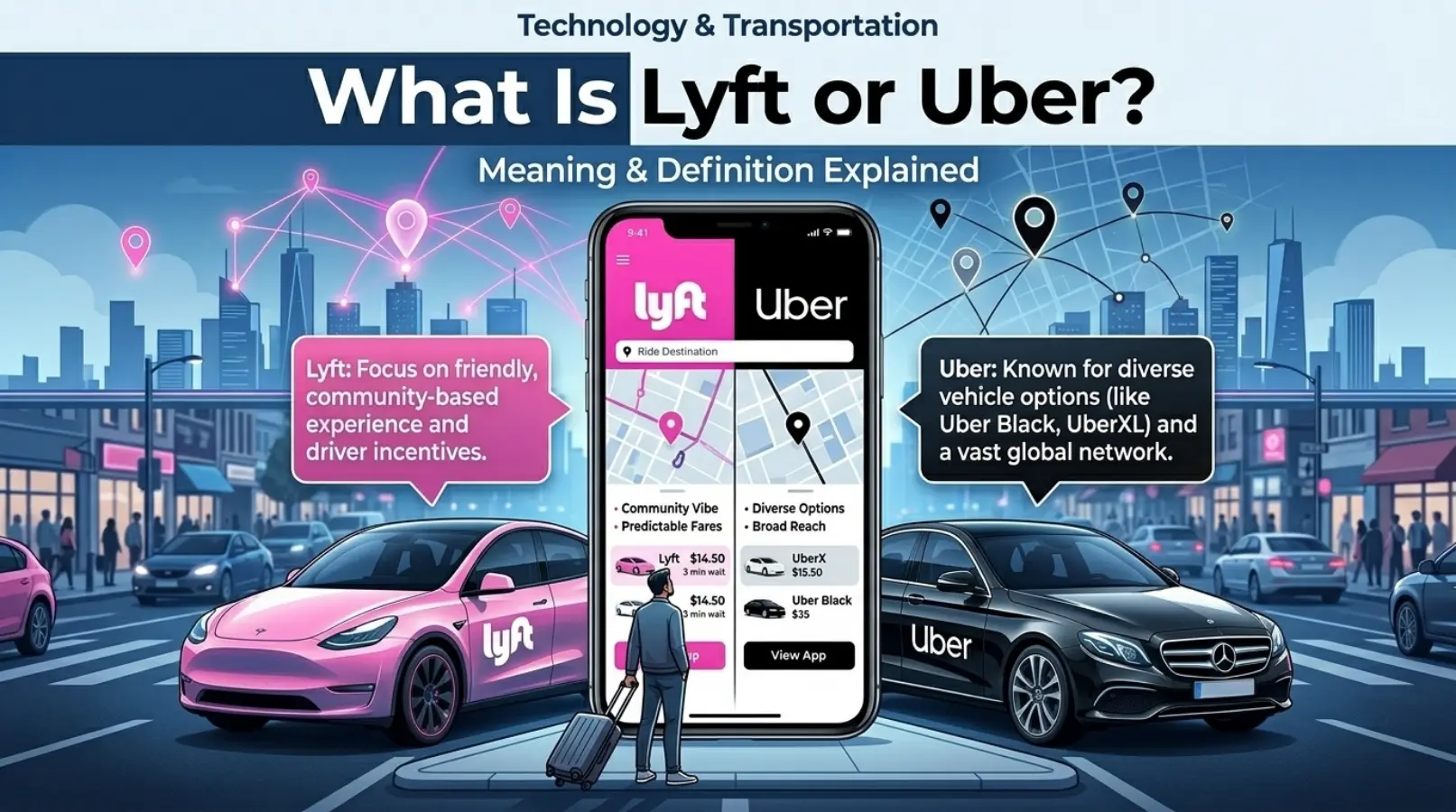What Is Lyft or Uber? (Meaning & Definition)