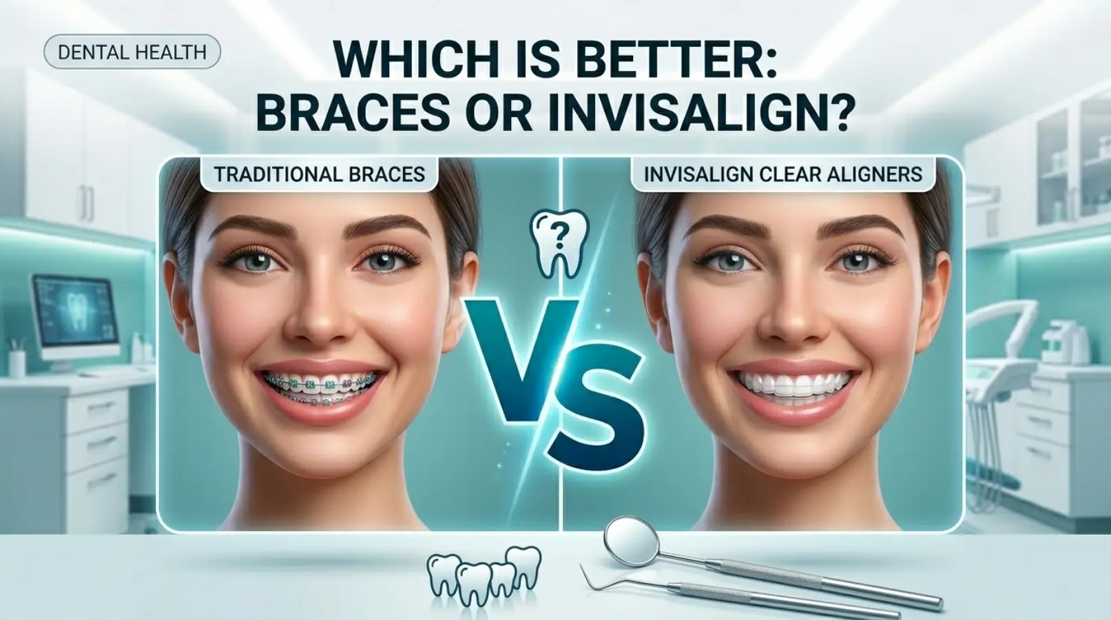 Which Is Better: Braces or Invisalign?