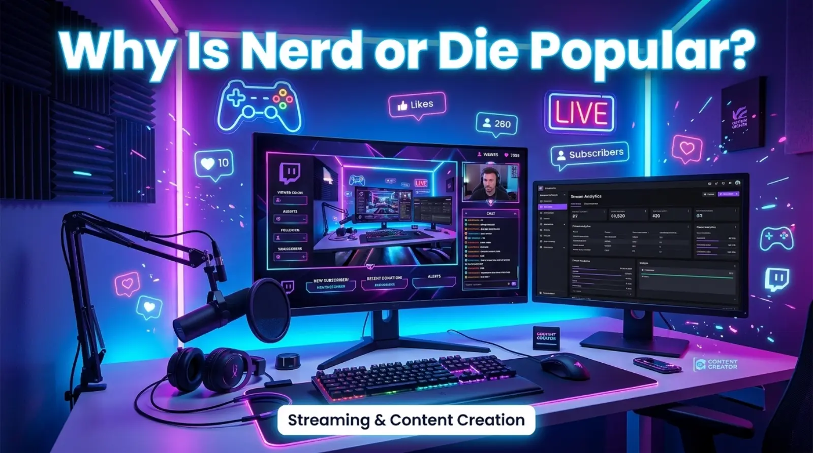 Why Is Nerd or Die Popular?