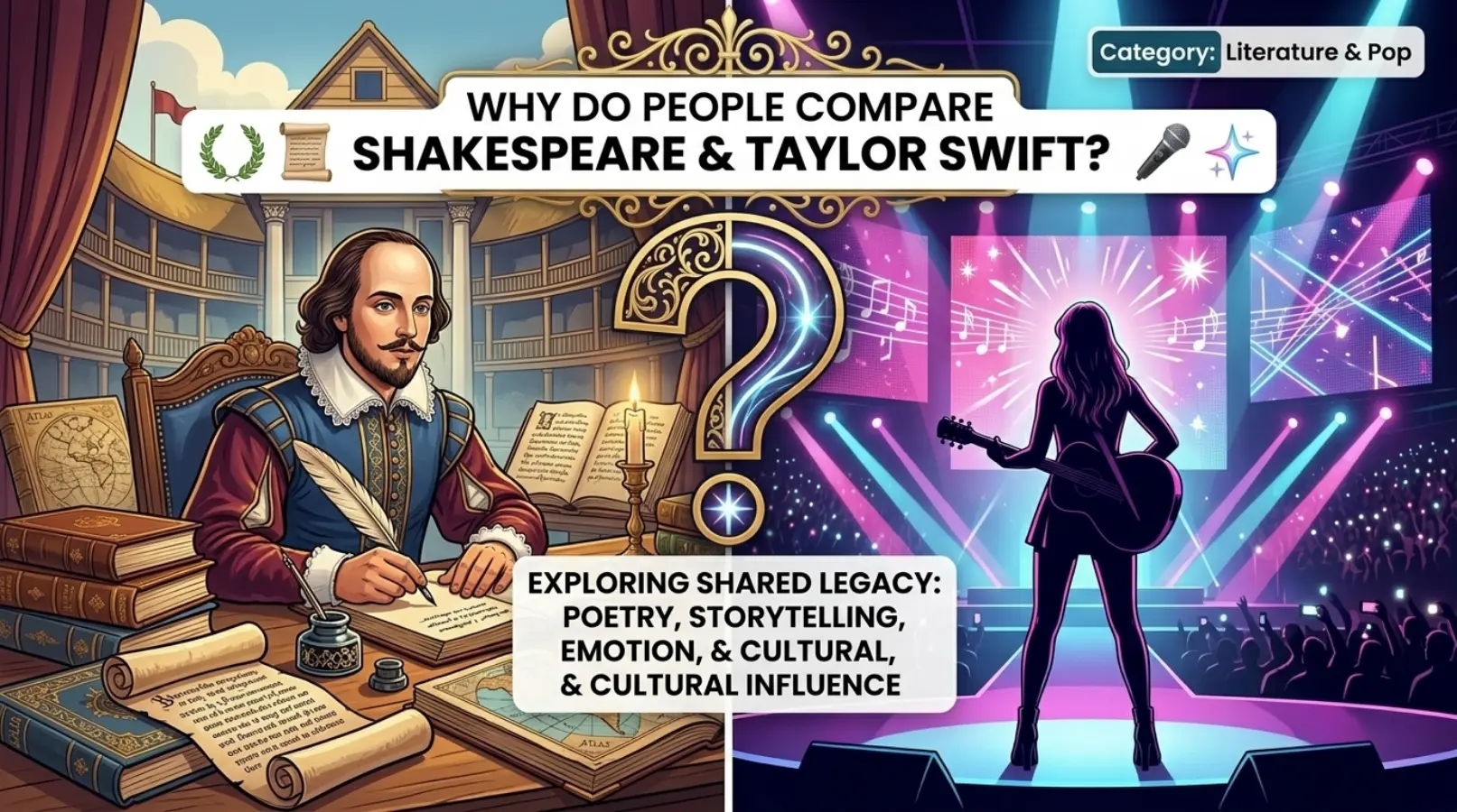 Why Do People Compare Shakespeare and Taylor Swift?