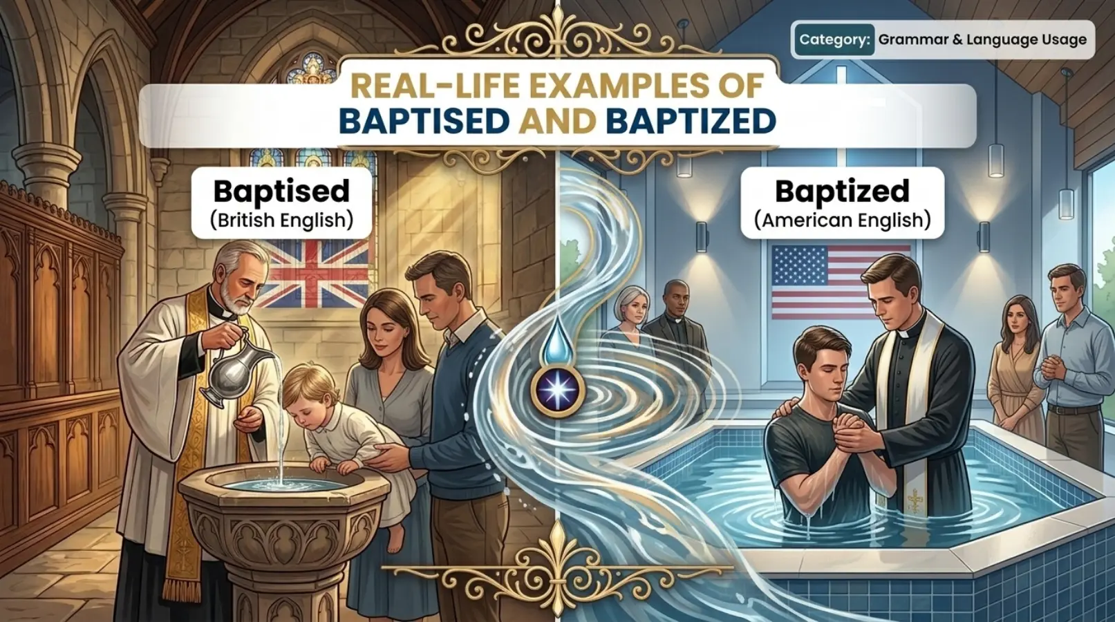 Real-Life Examples of Baptised and Baptized