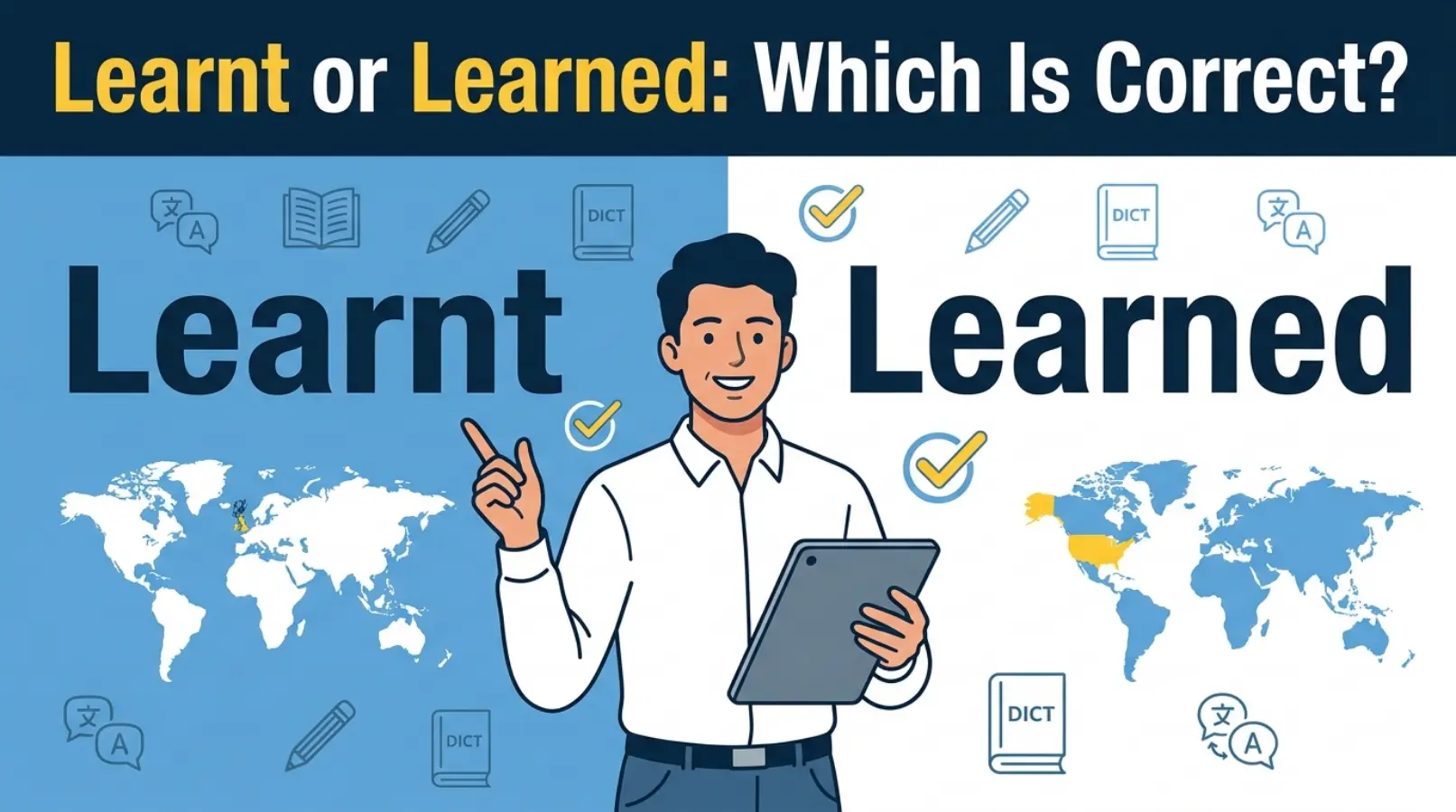 learnt or learned