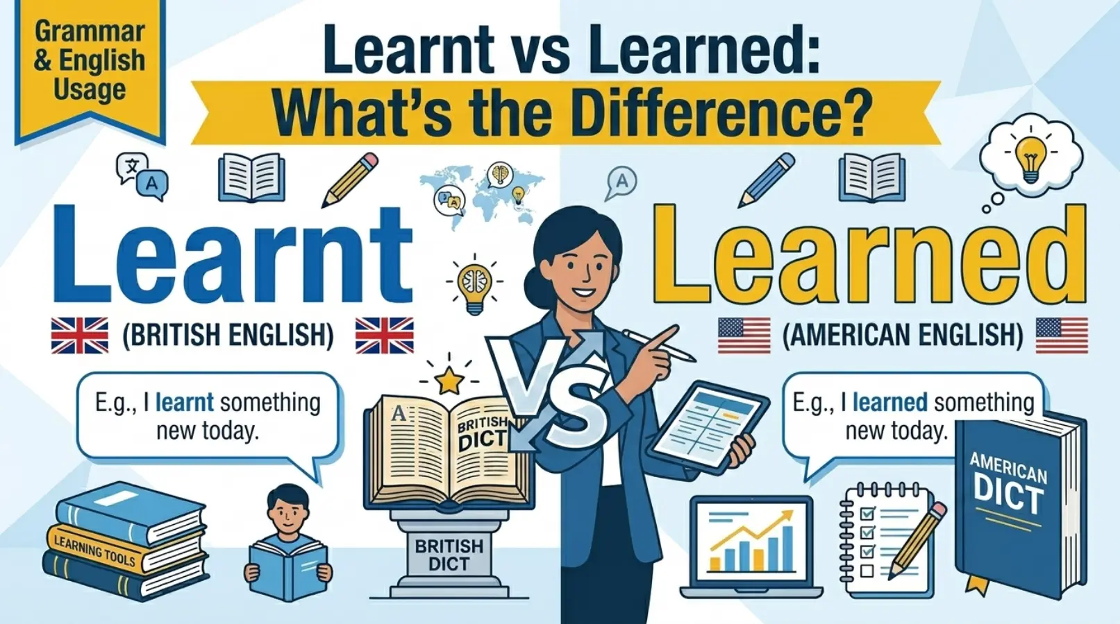 Learnt vs Learned: What's the Difference?