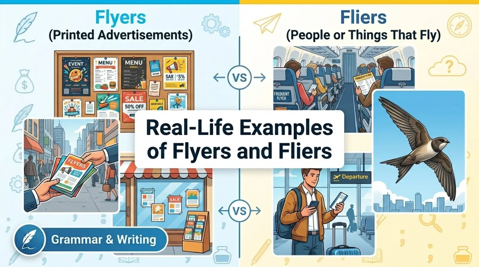 Real-Life Examples of Flyers and Fliers