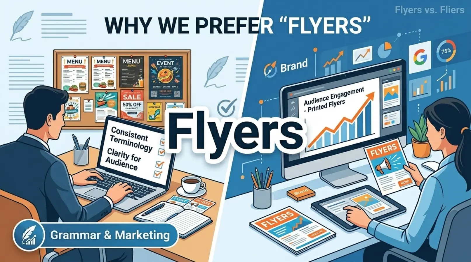 Why Writers and Marketers Prefer "Flyers"