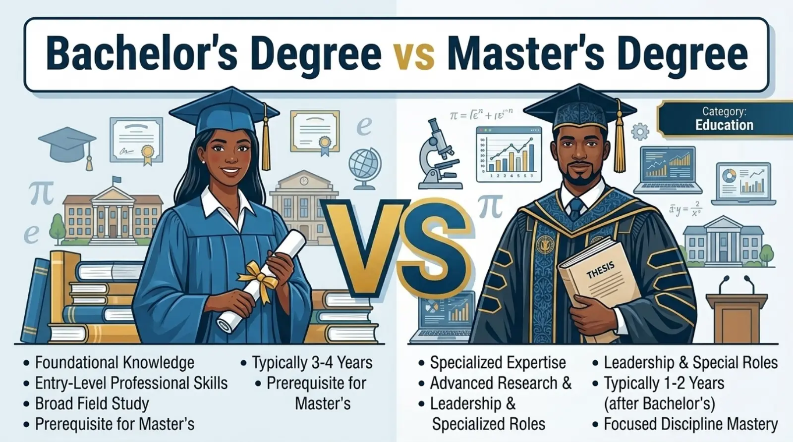 Bachelor's Degree vs Master's Degree