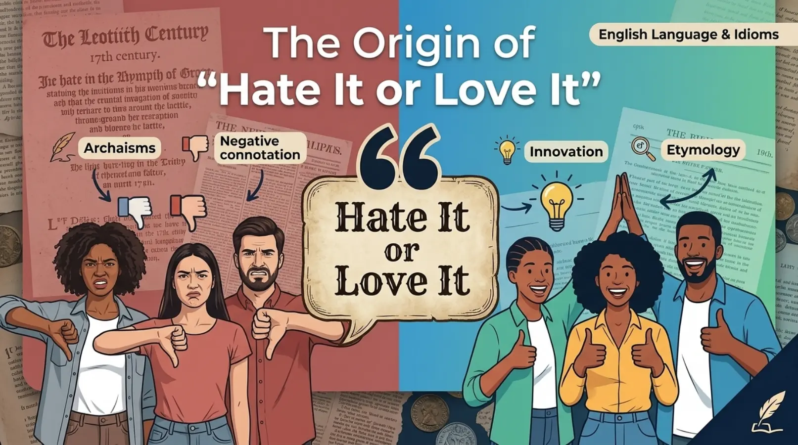 The Origin of "Hate It or Love It"