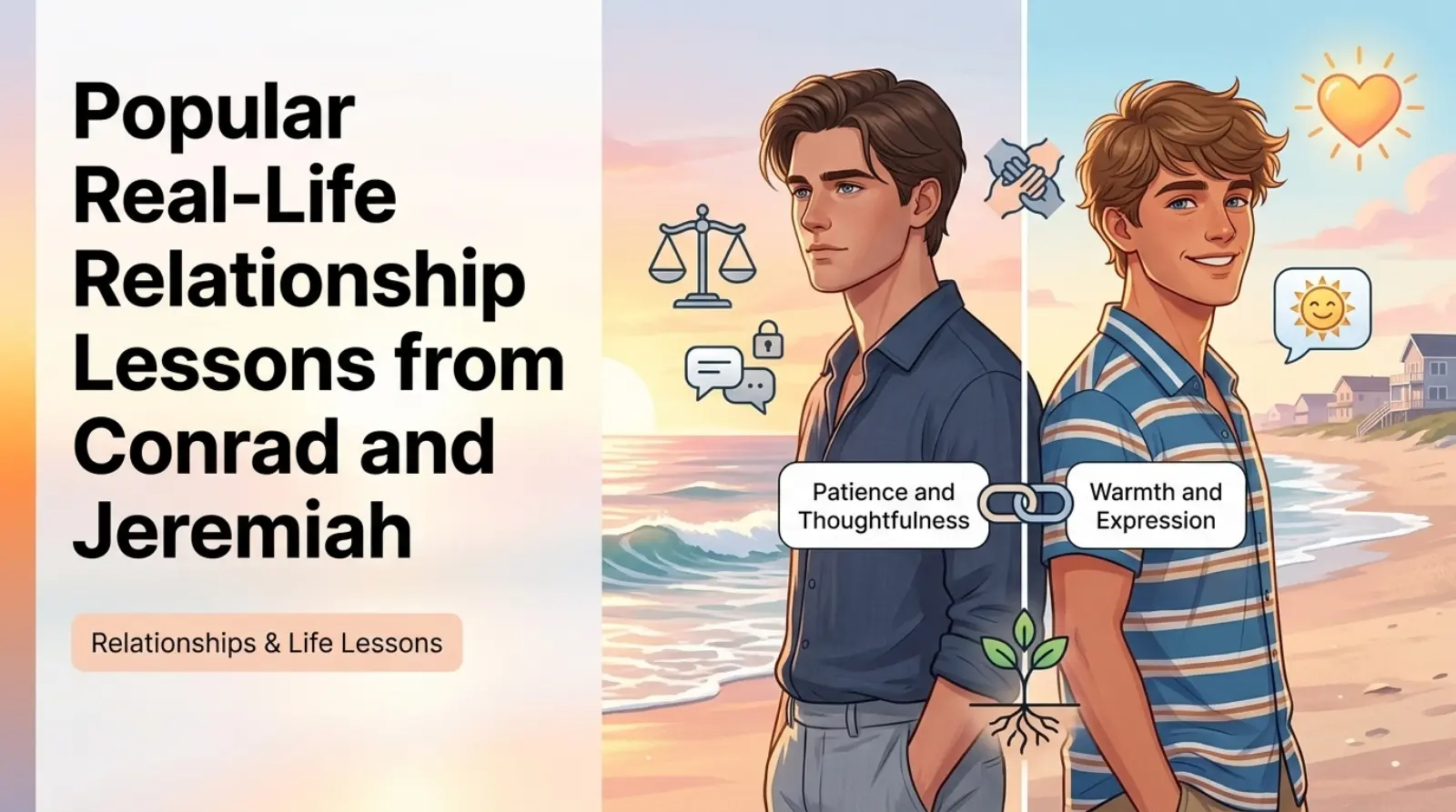 Real-Life Relationship Lessons from Conrad and Jeremiah