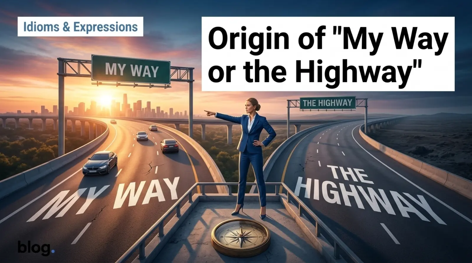 Origin of "My Way or the Highway"