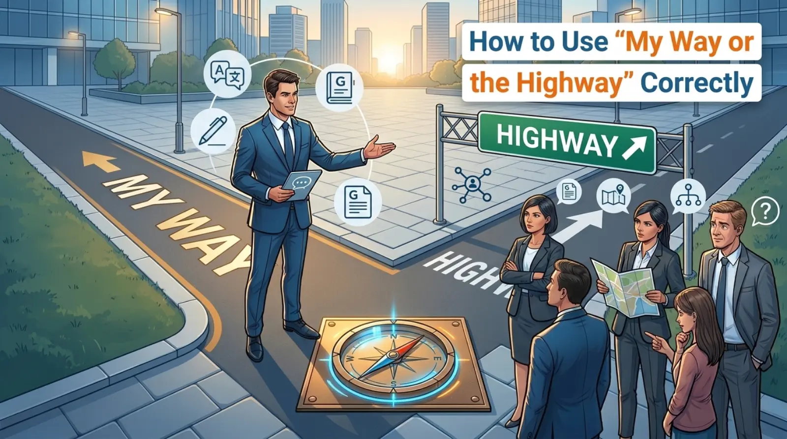 How to Use "My Way or the Highway" Correctly