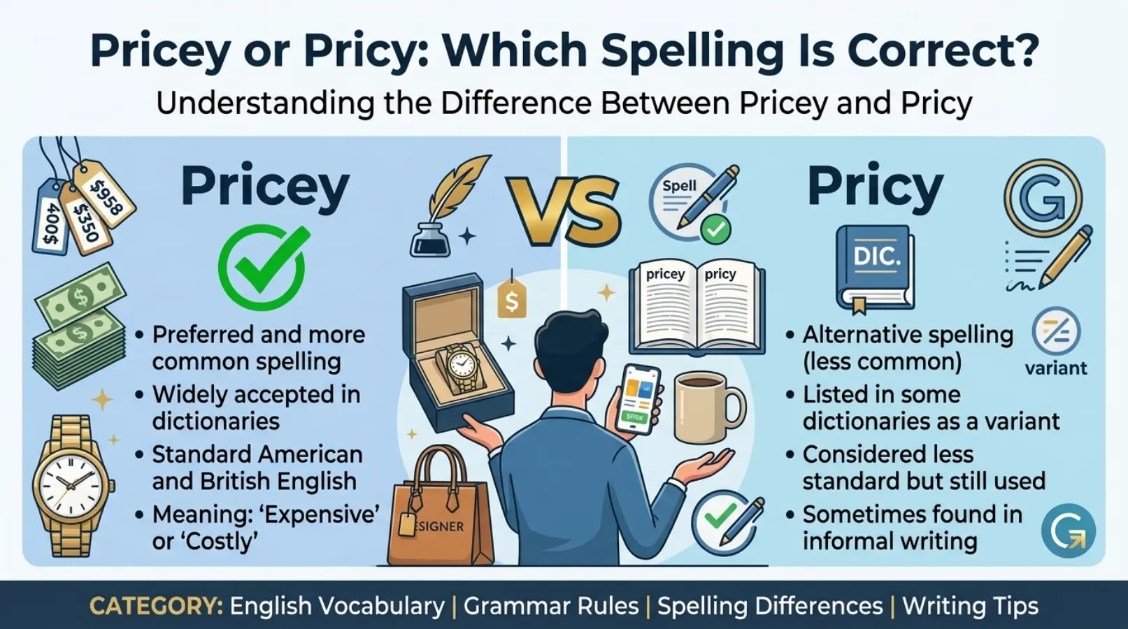 pricey or pricy