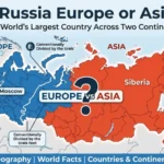 is russia europe or asia