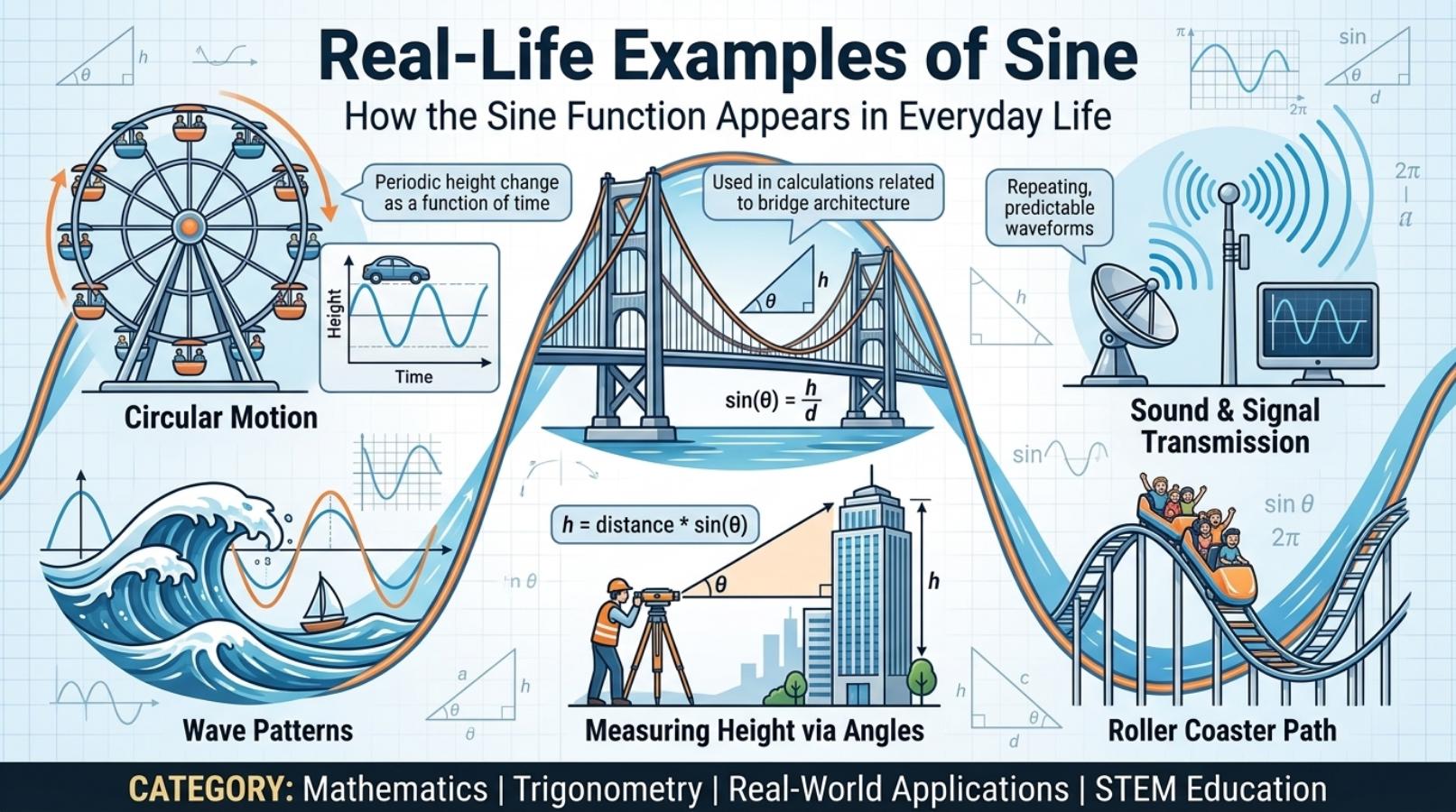 Real-Life Examples of Sine