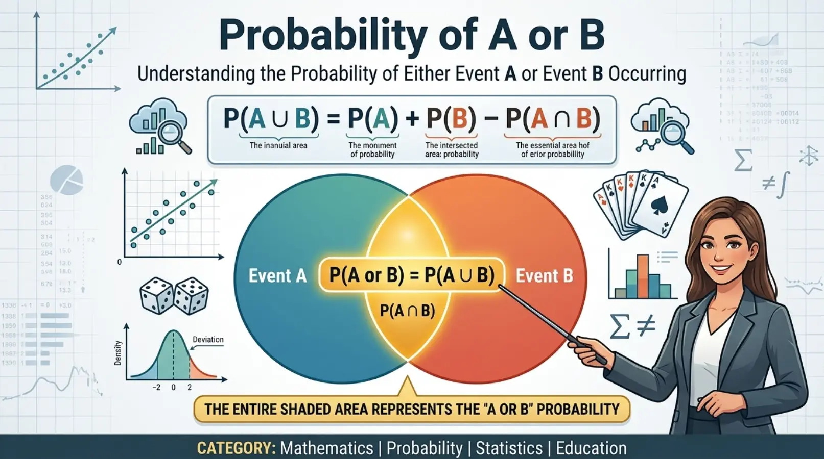 probability of a or b
