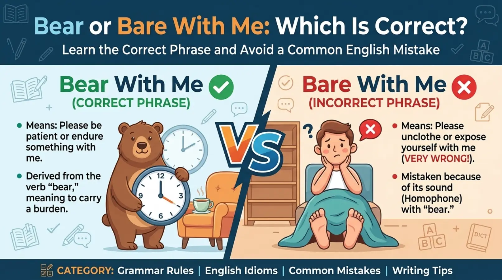 bear or bare with me