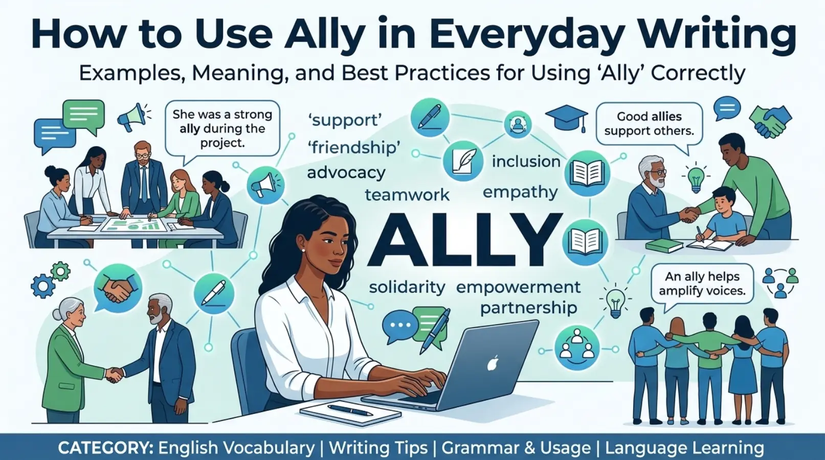 How to Use Ally in Everyday Writing