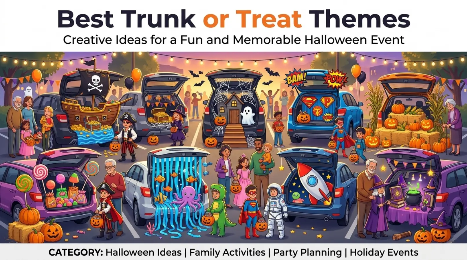 trunk or treat themes