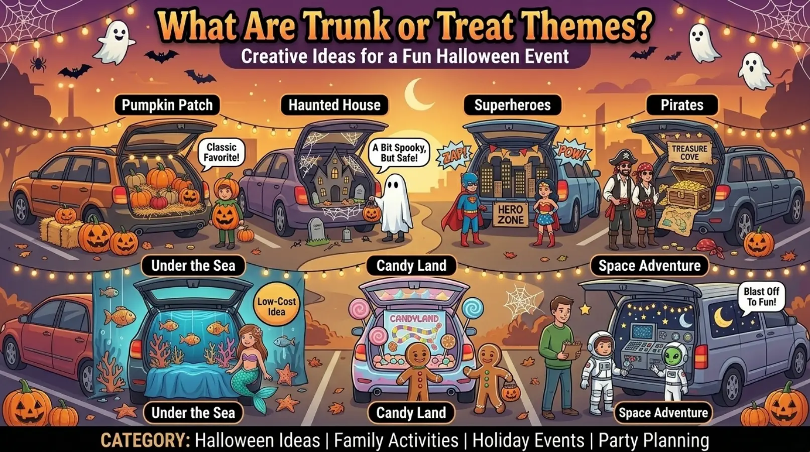 What Are Trunk or Treat Themes?