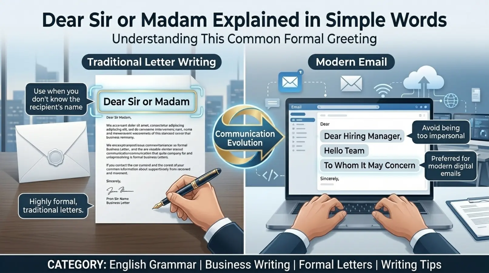 Dear Sir or Madam Explained in Simple Words