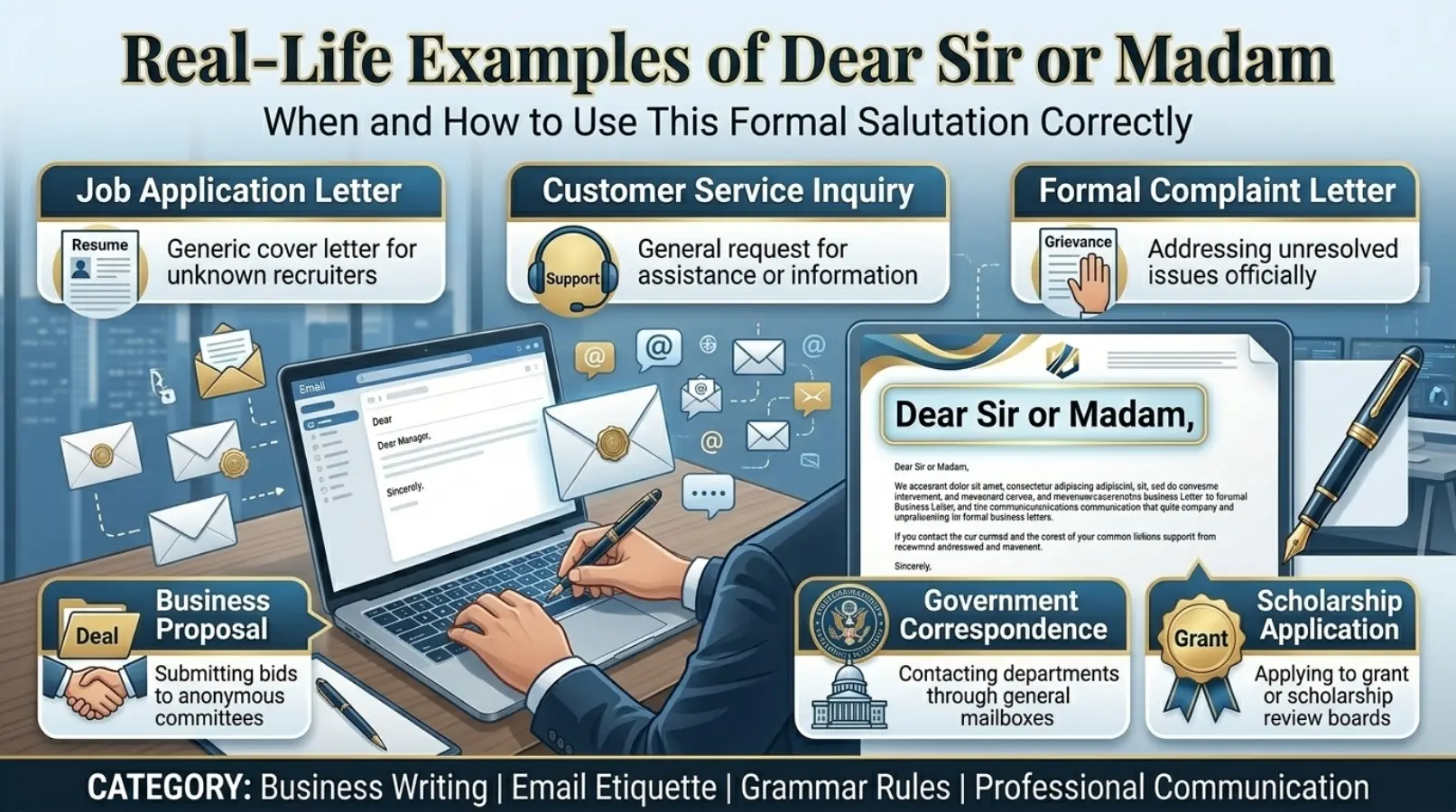 Real-Life Examples of Dear Sir or Madam
