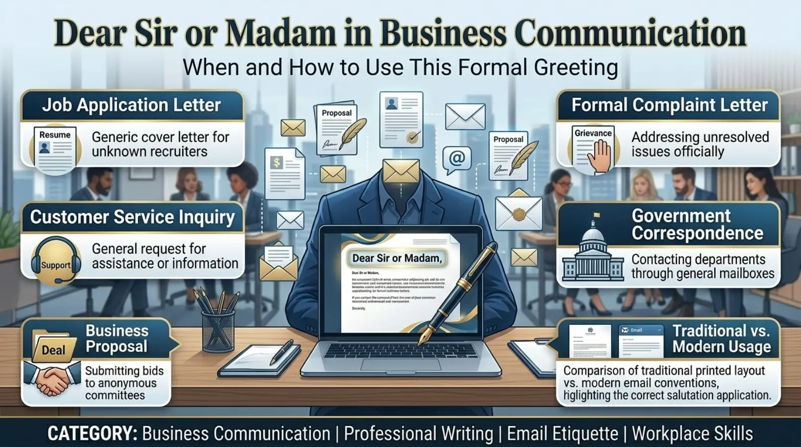 Dear Sir or Madam in Business Communication