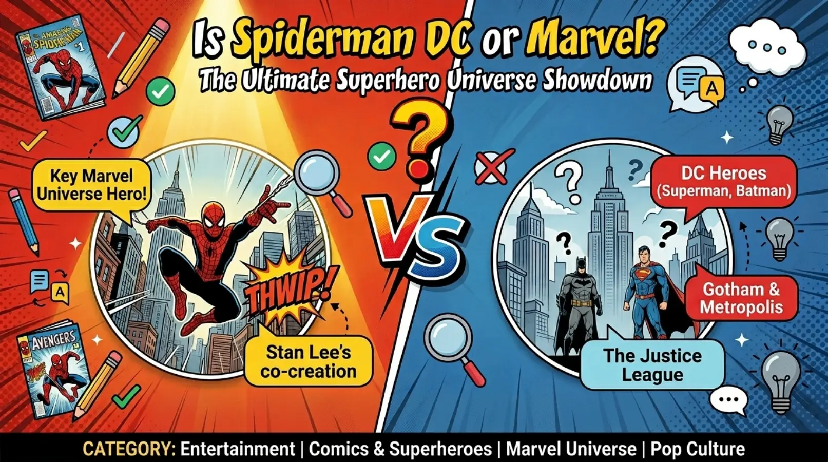 is spiderman dc or marvel