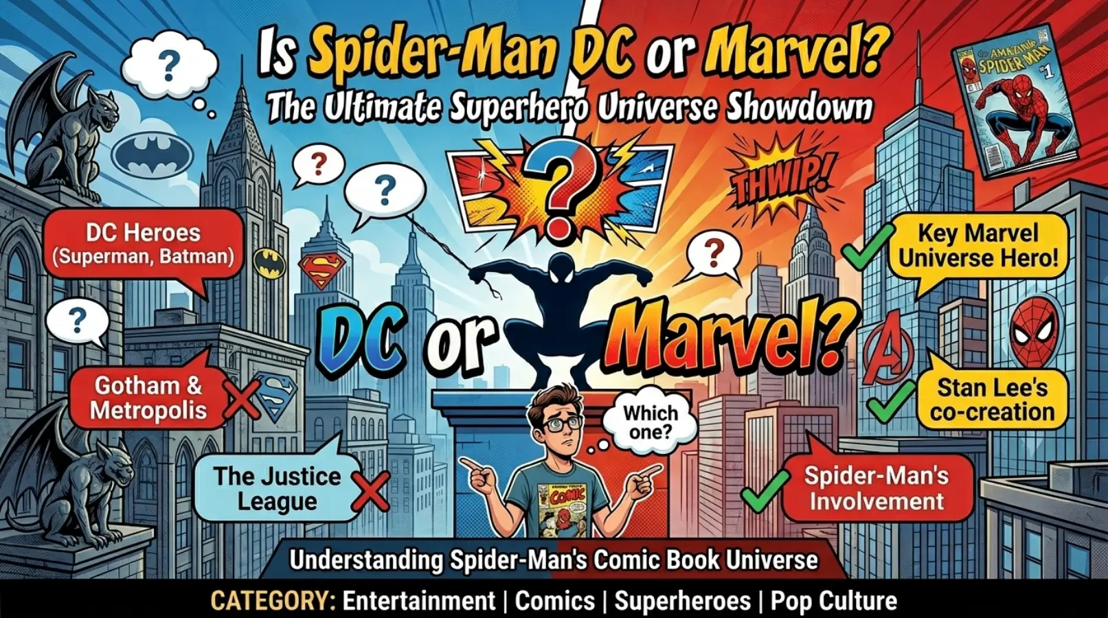 What Does "Is Spiderman DC or Marvel" Mean?