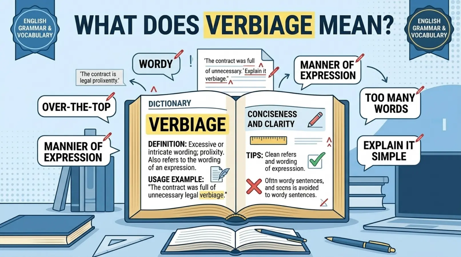 What Does Verbiage Mean?