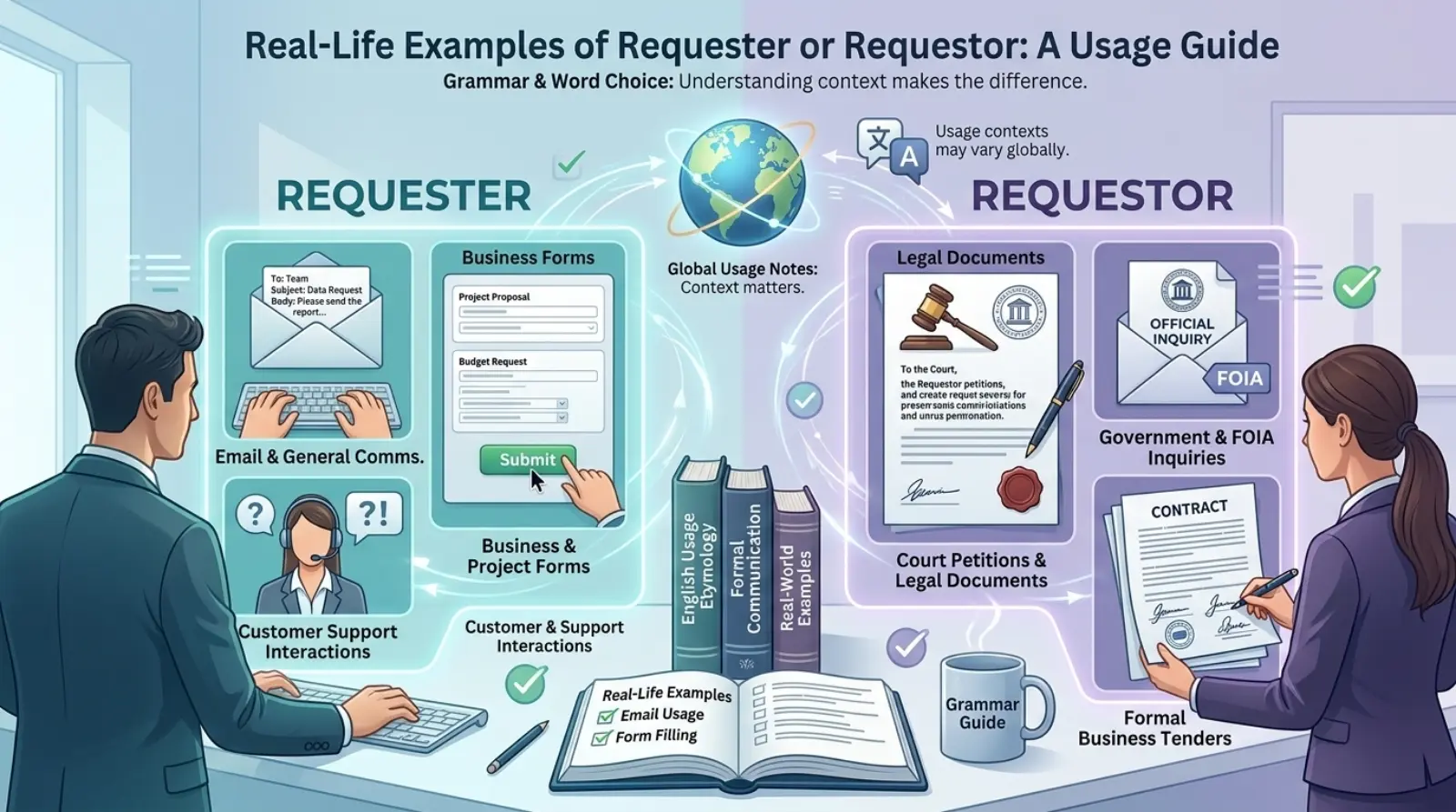 Real-Life Examples of Requester or Requestor