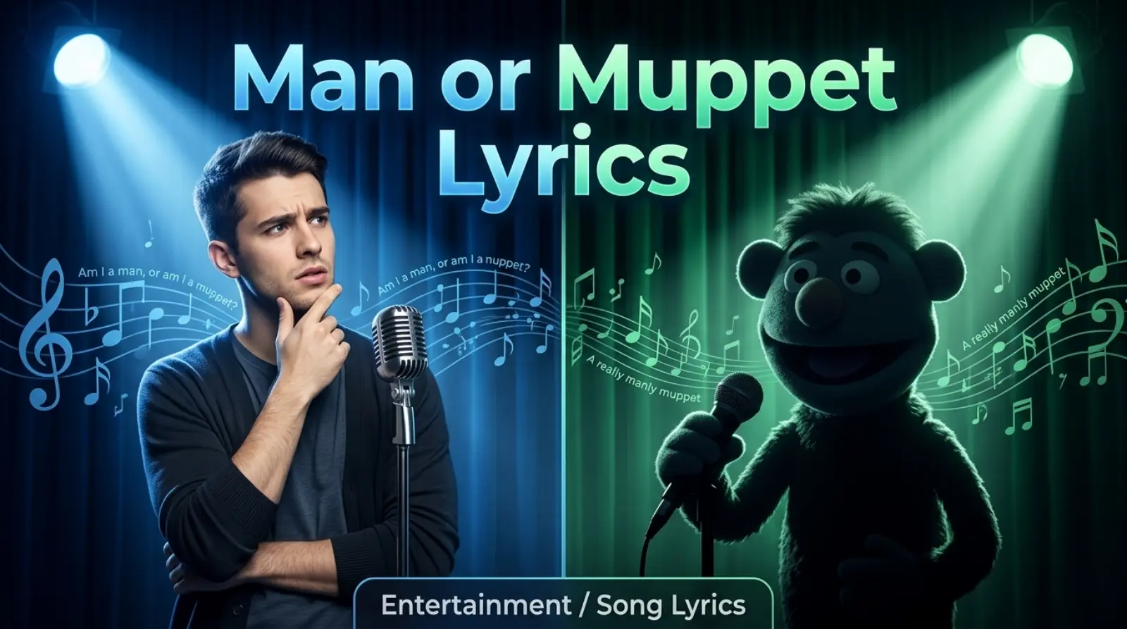 man or muppet lyrics