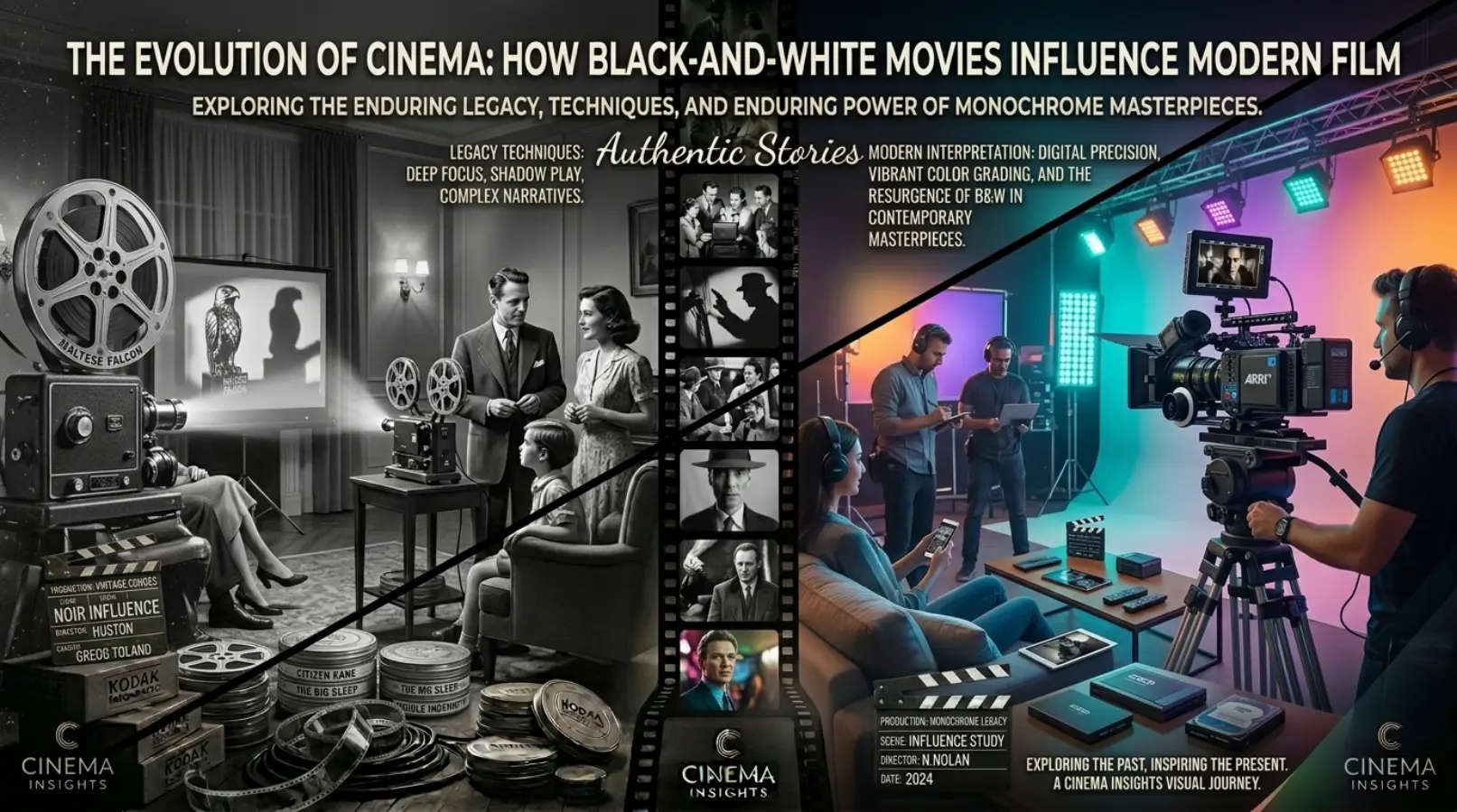 How Black-and-White Movies Influence Modern Cinema
