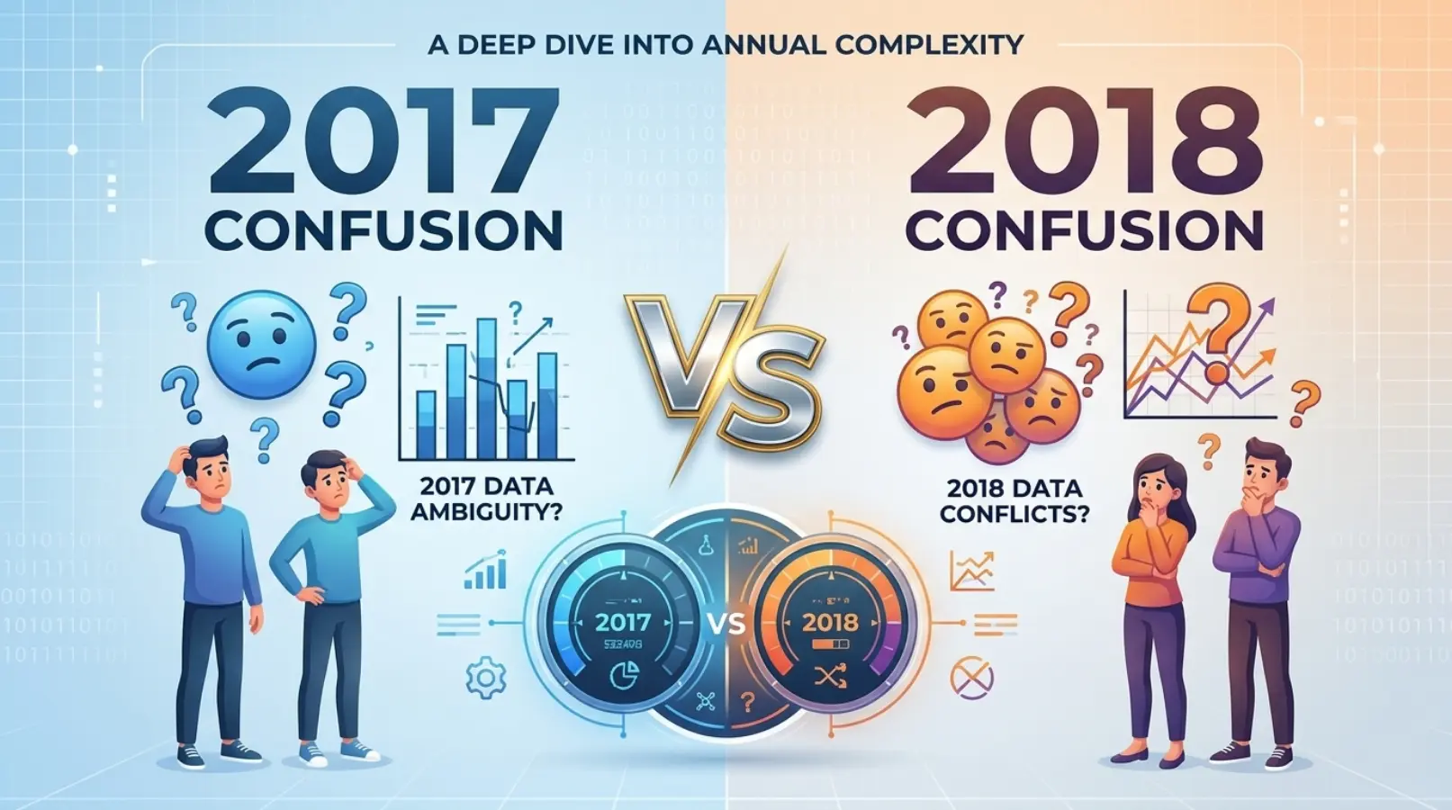  Comparison Table – 2017 vs 2018 Confusion