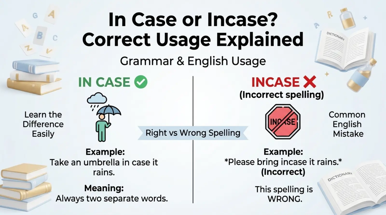 in case or incase