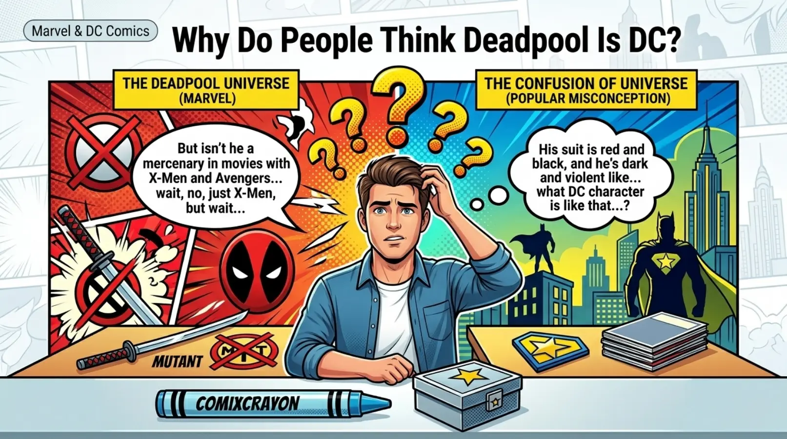 Why Do People Think Deadpool Is DC?