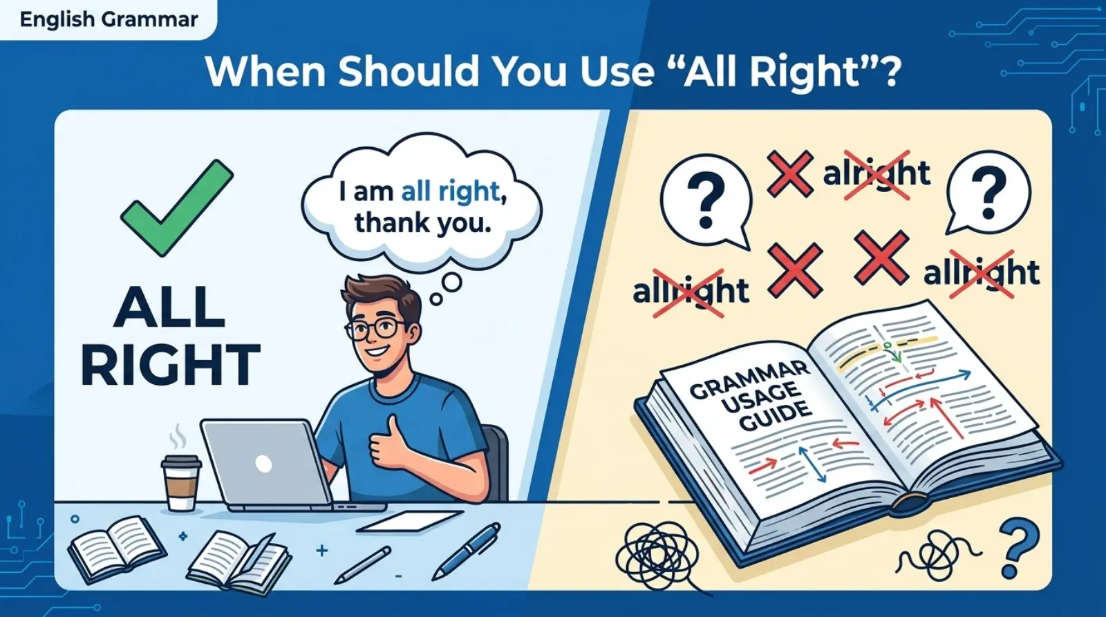 When Should You Use "All Right"?