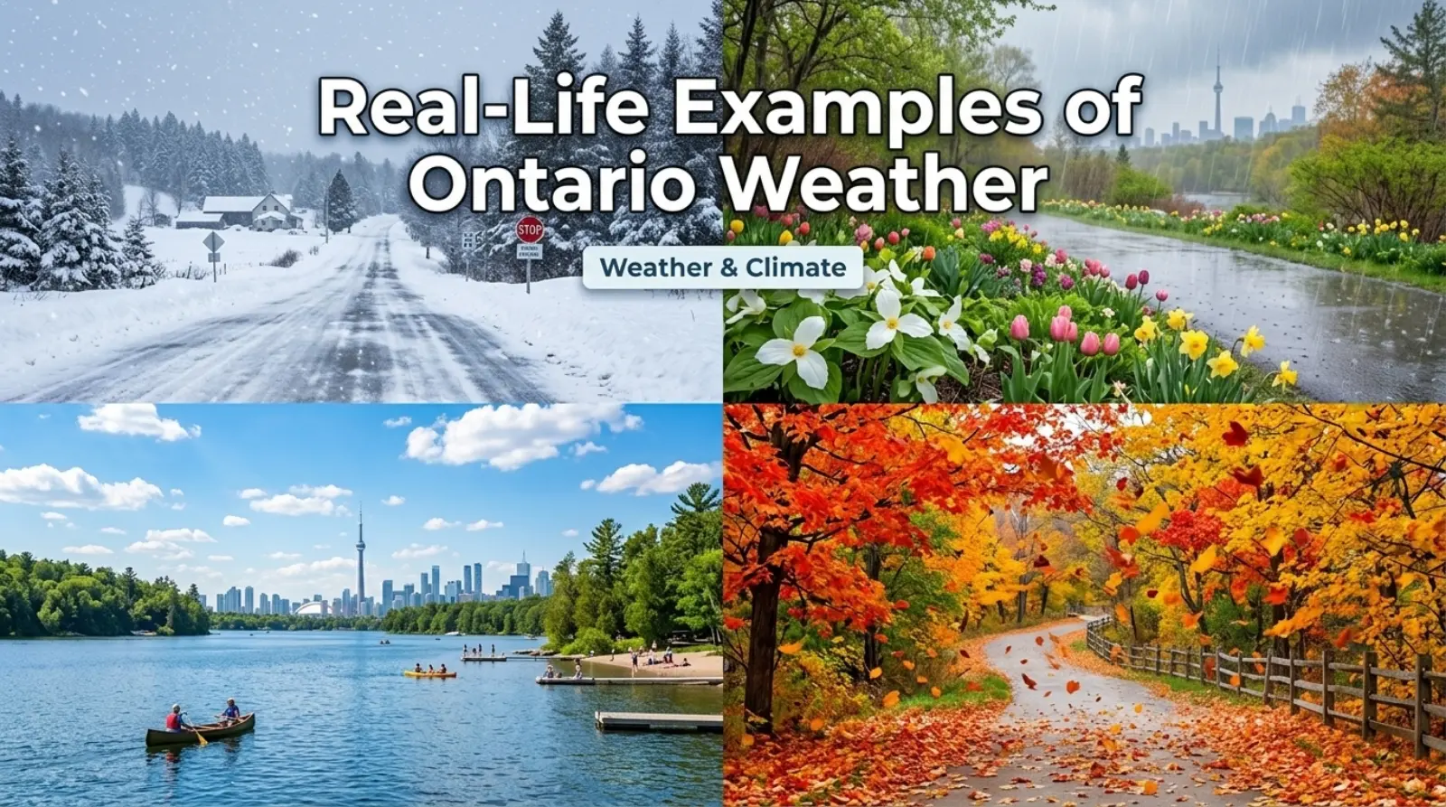 Real-Life Examples of Ontario Weather