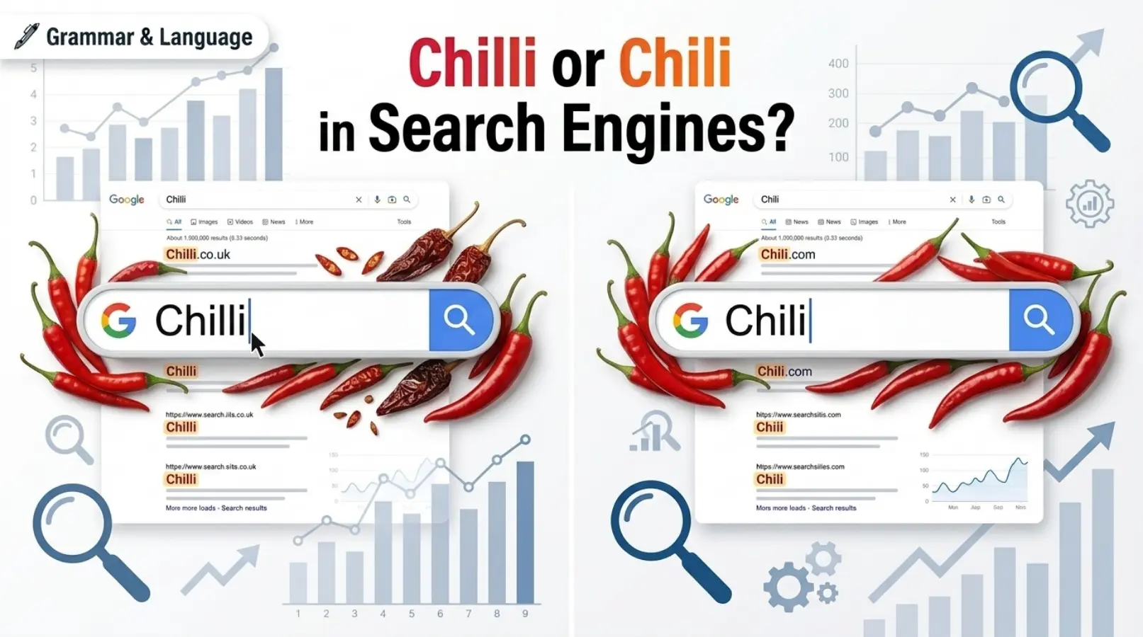 Chilli or Chili in Search Engines