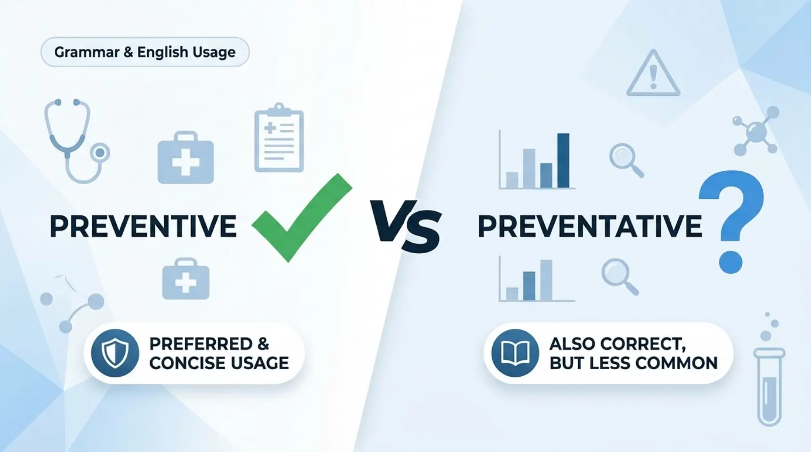 Preventive or Preventative