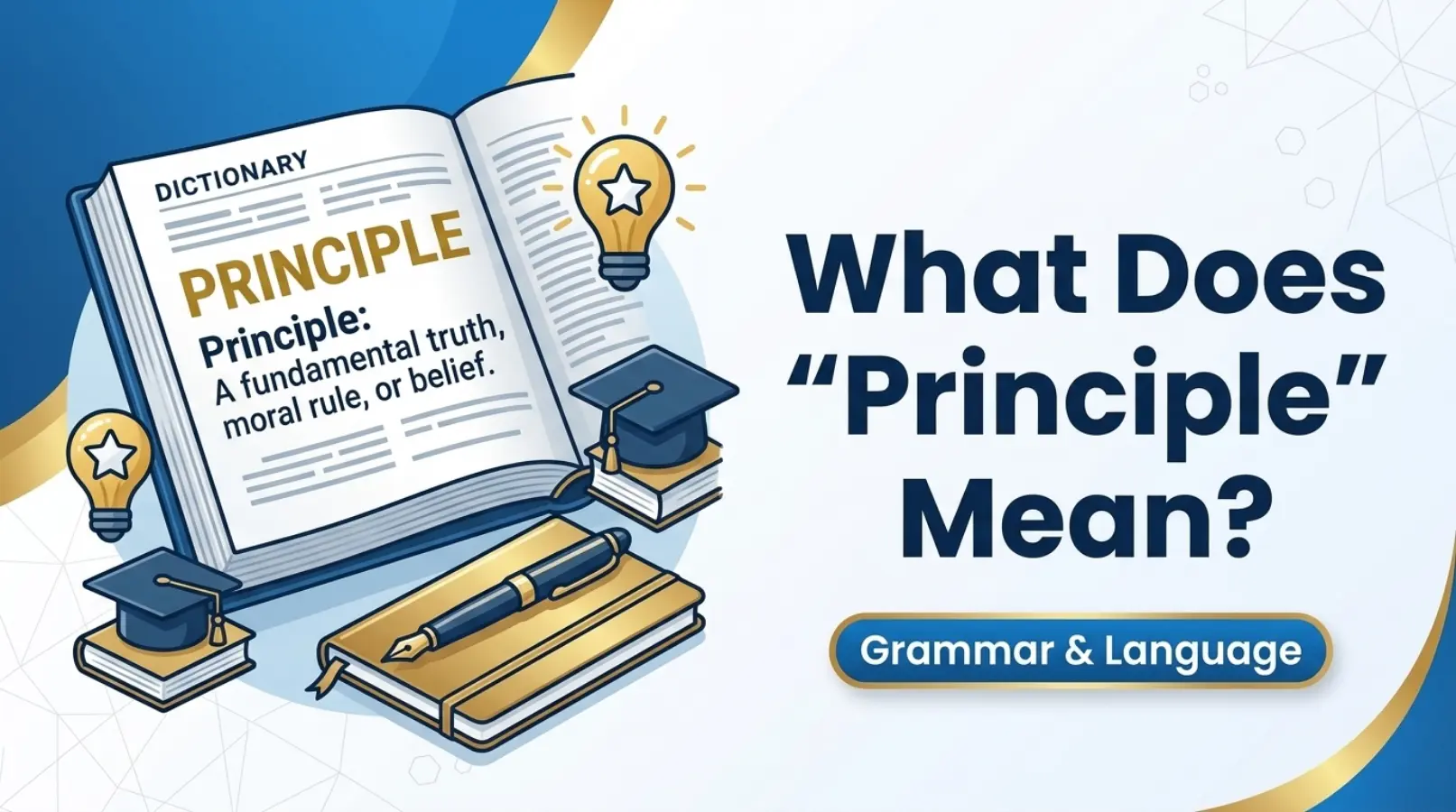 What Does "Principle" Mean?