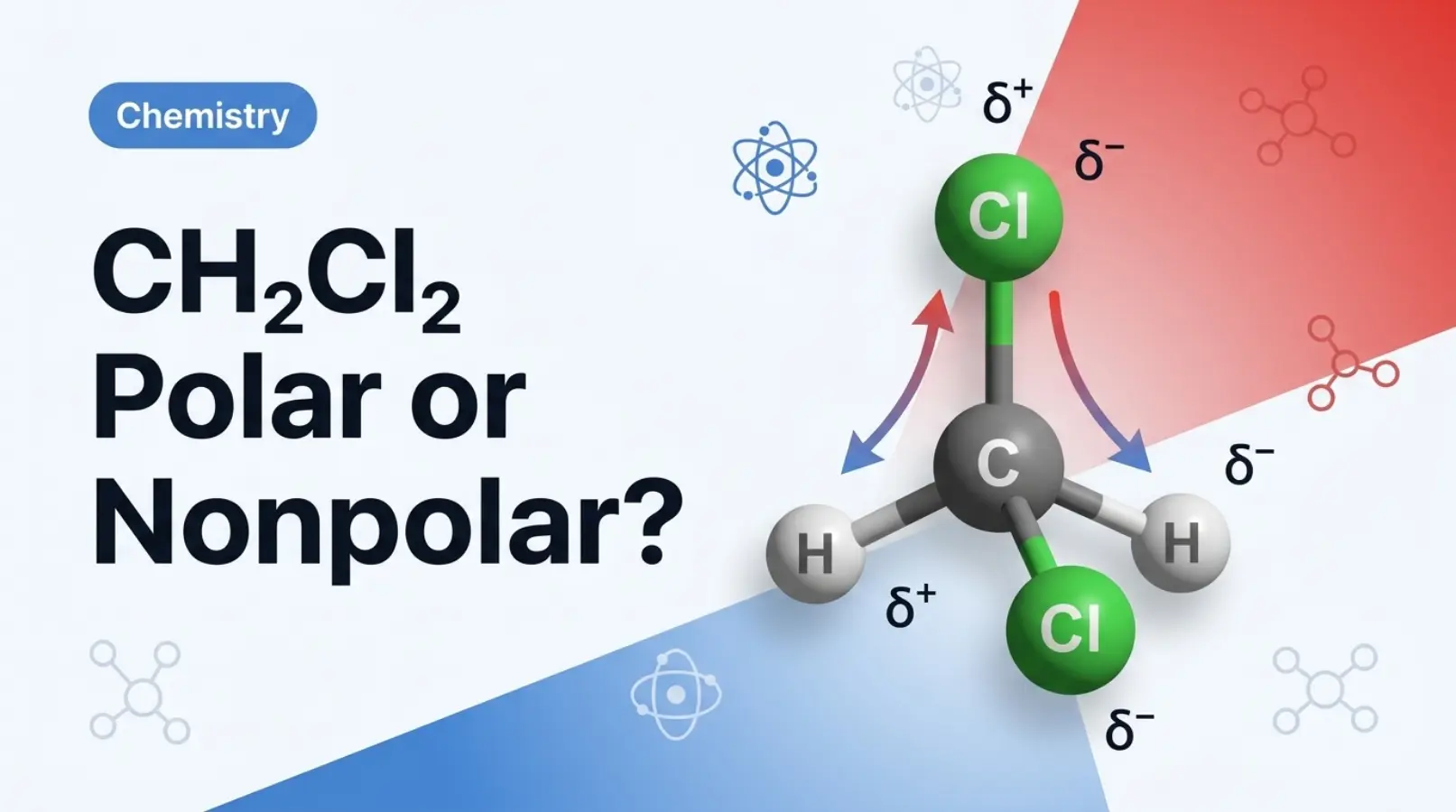 CH2Cl2 Polar or Nonpolar