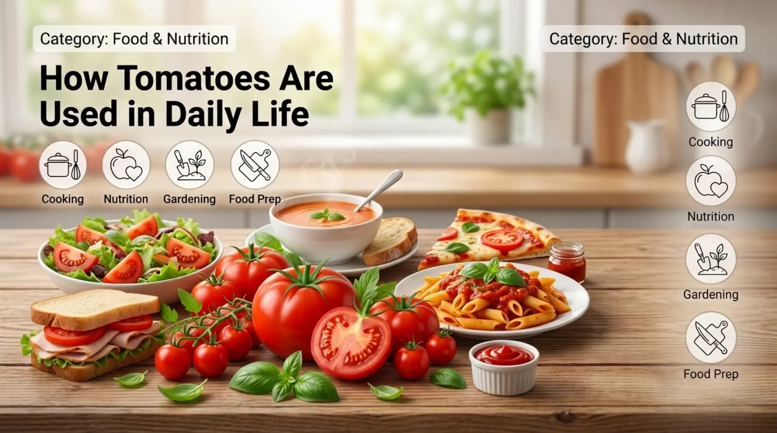 How Tomatoes Are Used in Daily Life